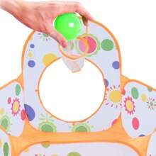 Children's Sunflower Pattern Indoor Ball Pit Tunnel Tent, Convenient For Baby Crawling, Shooting Games, Park Toys House