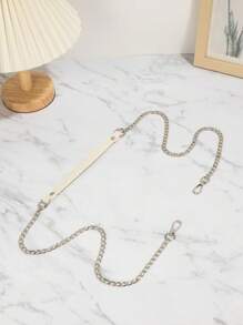 女士金属链肩带，可调节斜挎包配件