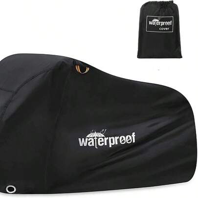 Heavy Duty Bicycle Bike Cover Waterproof Rain Dust Protector Outdoor For 2 Bikes