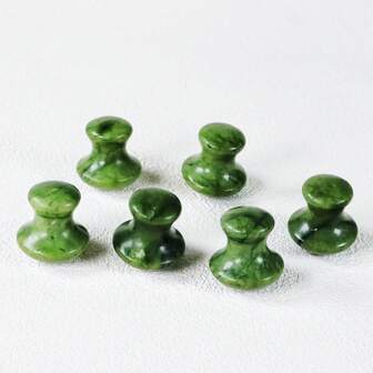 1pc Mushroom-Shaped Gua Sha Massage Tool, Natural Xiuyan Green Stone Gua Sha Tool For Facial And Neck Relaxation, Gua Sha Stone Scraping For Women's Home SPA. Ideal Skin Care Gift.,Beauty,Skin Care Products,Spa,Self Care,Skin Care Tools,Face Care,Esthetician Supplies,Massage,Face Massage Tool,Face Roller