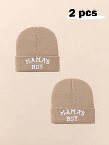 2 pezzi Cappellino neonato bambino/bambina primavera, cappellino bambino per bambini, accessori neonato, cappellini bambini e neonati, berretti elastici invernali caldi - 2 pezzi - Visualizzare 10