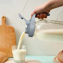 1 件 32 盎司玻璃水壶带龙头 - 厚梅森罐，用于盛放冰咖啡、果汁、茶等 - 非常适合家庭、派对和餐厅，可重复使用的饮料分配器，现代玻璃水壶 - 彩色 - 查看 2