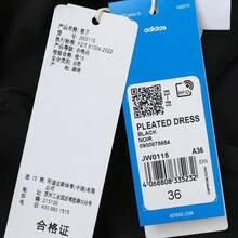 Adidas Originals Váy xếp ly nữ, váy không tay JW0115 - màu đen - Xem 7