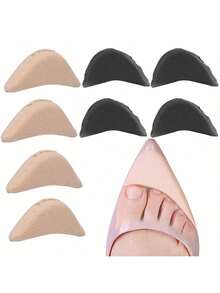 8/4/2 双装男女通用鞋头垫 - 泡沫鞋头填充物，适合鞋子过大的情况，舒适贴合，完美合脚 - 彩色 - 查看 6