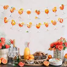 Băng rôn trang trí tiệc Margarita, băng rôn vòng hoa quầy bar cocktail Aperol, vòng hoa quầy bar cocktail màu cam cổ điển, phù hợp cho tiệc độc thân theo chủ đề Margarita, trang trí tiệc sinh nhật, trang trí bãi biển, hồ bơi. - Nhiều màu - Xem 5