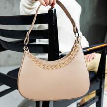 Random Vintage & New Style Gold Color Pearl Decor Bag Charm, Fashion Minimalist Elegant