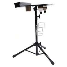 YUNRUX Tattoo Desk Table Workstation 61-107 Cm Adjustable Tattoo Workbench Black Large Tattoo WorkStation Table Tattoo Supply Table Workplace Desk - Black - View 6