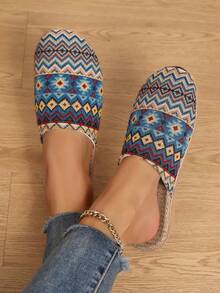 Sandalias planas de mujer estilo bohemio para fiestas, cumpleaños, uso al aire libre e interior