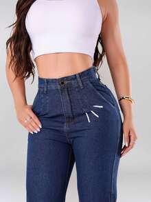 Milimetrica Women Jeans - Dark Jeans - View 7