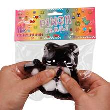 Juguetes apretables de gato Squishy, juguetes Squishy de gato suaves y lindos, regalos de fiesta, juguetes antiestrés Kawaii Squishies Mochi Sensory