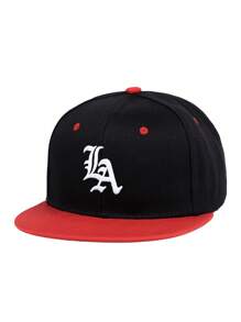 1PC Hat For Men Baseball Cap LA Alphabet Embroidered Hip Hop Cap Suitable For Street ,Outdoor,Sports,Vacation,Gift Giving. Fashion Accessory