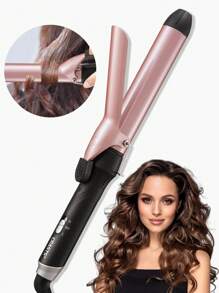 CRASTS CRASTS Star Maker 32mm Large Barrel Curling Iron, Suitable For Creating Big Curls, Outward Or Inward, One-Touch Switch HC-032, Convenient To Carry For Home Or Travel Hairstyling