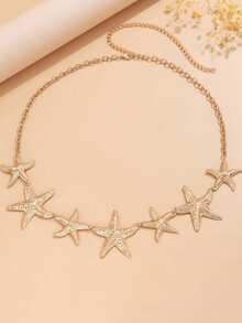 Sexy Belt Waist Chain Starfish Flowers For Women Summer Beach Bikinis Festival Accessories Body Chain Jewelry Accessories Clothing Accessory Valentines - Multicolor - View 10