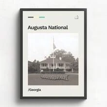 1 pieza / Set de 3 Pósteres de arte de pared con opción de marco / Póster vintage enmarcado del campo de golf de St Andrews, estilo nórdico estético, impresión en lienzo del campo de golf como decoración de pared moderna de mediados de siglo para el hogar - Multicolor - Ver 17