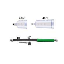 Kit aerografo portatile, include compressore d'aria, ugello da 0,3 mm, set di strumenti per la verniciatura a spruzzo, adatto per pittura, modellismo, decorazione di torte, arte di unghie (rosa - ugello da 0,3 mm)