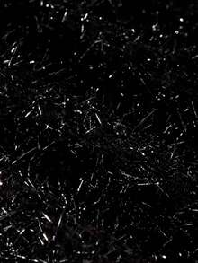 女式毛绒闪亮开衩下摆百搭修身半身裙 - 黑色 - 查看 6