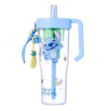 Miniso 史迪奇菠萝派对杯 | 大容量，可爱又实用！1250毫升/42.27盎司，盛装大杯饮品的理想之选。史迪奇+菠萝图案，充满热带夏日气息。轻巧防碎塑料材质，居家/宿舍/野餐的完美之选。（1个） - 藍色 - 查看 8