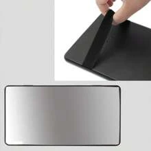 Oglindă machiaj pentru interior auto, Oglindă machiaj cu parasolar, Oglindă retrovizoare auto, Bandă elastică ultra-subțire, Oglindă din sticlă de înaltă definiție