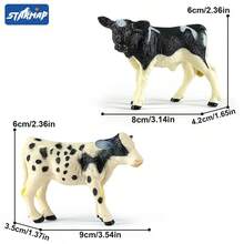 [Certified For Children] Forest Animals Figurines Woodland Animals Model Kit, Miniature Realistic Plastic Wild Forest Animals For Cake Toppers, Birthday Party Favors, Cupcake Toppers, And Kids Birthday Gifts - Multicolor - View 35