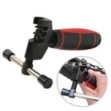 1 szt. Narzędzie do rozłączania łańcucha rowerowego, przecinak do łańcucha z czerwoną rączką, sprzęt do naprawy rowerów