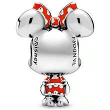 Pandora Sterling Silver   Dotted Dress Bow Charm |  | Women Jewelry Sets - 彩色 - 查看 2