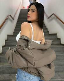 Sports Bra Top With Removable Cup, Thin Straps, Comfortable, Zero Transparency - Blanco - Ver 3