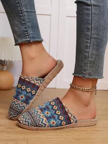 Sandalias planas de mujer estilo bohemio para fiestas, cumpleaños, uso al aire libre e interior