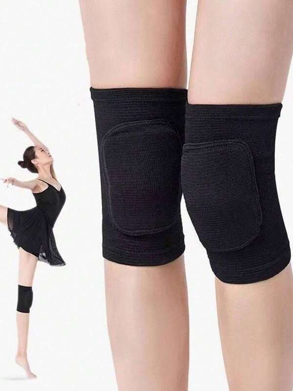 2/1pc Sports Knee Pads – Breathable Foam Padded Knee Sleeves For Running, Basketball, Football, Dance & Fitness – Adjustable S/M/L Sizes, Unisex Joint Support For Men & Women