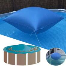 [40 Pollici * 40 Pollici Cuscino Gonfiabile/Borsa Pesante - Accessori Antigelo per Piscina] 1/12 pezzi Borsa Appesa per Copertura Piscina, Borsa Cinghia Copertura Piscina, Cuscino Gonfiabile Antigelo - Attrezzatura Essenziale per Giardini, Piscine Esterne, Piscine per Adulti, Piscine Fuori Terra, Coperture per Grandi Piscine - Accessori per Piscina, Blu