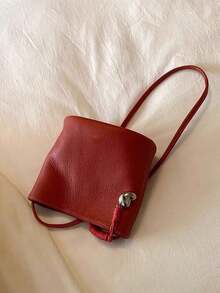 Women Shoulder Bags - 紅色 - 查看 7