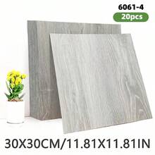 10/20/30 件豪华 3D 纹理自粘防滑地砖，剥离和粘贴哑光乙烯基 PVC 墙纸，防水防油瓷砖贴纸，适用于厨房、卧室、客厅、浴室、宿舍和其他室内家居装饰，可拆卸地板地砖自粘地砖剥离粘贴客厅装饰房间装饰厨房装饰 - 彩色 - 查看 17