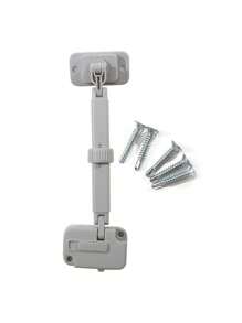 1 件锁、防开窗、无需打孔、窗锁、防夹、防盗锁、外部窗限位器、可调节长度可调节塑料窗锁，带限位链，用于通风和定位、用于家庭保护硬件的窗户限位锁、家庭和办公室防盗设计、易于安装的推拉门、家庭安全锁、现代锁、坚固的结构 - 彩色 - 查看 13