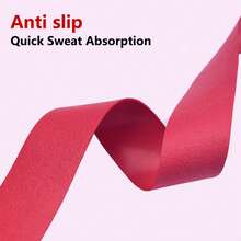 1pc Professional Flat Hand Glue Cushioning And Shock Absorbing Film Comfortable And Shockproof Wrist Protection For Badminton Racket Fishing Rods Motorcycle And Bicycle Handlebars, Sports Accessories - Multicolor - View 4