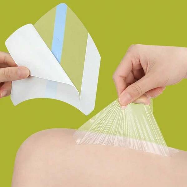 4/10/20/40pcs Invisible Thigh Tapes Unisex Disposable V Shaped Sweat Resistant Thigh Pads Care Anti-Friction Protector Patches Body Patches