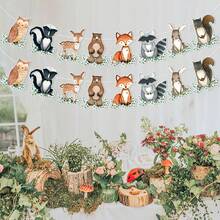 1Set Happy Birthday Banner, Swallowtail Bunting Flag, Blue Letters Banner, Birthday Pull Flag, Creative Party Decoration Fishtail , Letter PuSwallowtail Ll Flag, Flag Themed Birthday Party Supplies - Blue - View 6