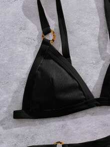 女士新款欧美风比基尼套装