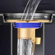 1 miếng thoát sàn chống mùi - Vàng/Bạc, Bộ chống trào ngược cống thoát nước vòi hoa sen, Van thoát nước một chiều, Bộ lọc cống bằng đồng thau, Chống trào ngược, Ngăn mùi hôi phát tán trong phòng tắm và nhà bếp (Đồng thau) - Nhiều màu - Xem 9