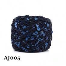 1pc 50g Sequin Thread, Wiring Bead, Fancy Yarn, DIY Bead Yarn, Handmade Size, Color Patch, Size Sequin - Multicolor - View 16