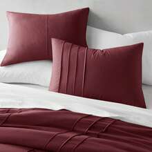 2/3 Pieces Bedding Comforter Set,Cozy Premium All Season Home Textile Fits Modern Bedroom Décor, Only 2-Pcs-Set For Twin-Twin XL Size,Christmas New Year Holiday Gifts - 紅色 - 查看 3