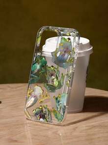 Realitic Frog Print Clear Case Compatible With IPhone - 無色 - 查看 7