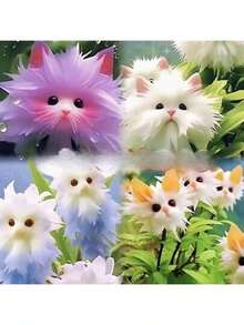 Reyrs Vitality Seeds Rich Fragrance Heat-Resistant Collection Of Flowers, Potted Plants, Green Plants, Cold-Resistant Cats, Color-Absorbing, Flowers, Orchids, Indoor And Outdoor Flowers, Formaldehyde Removal Resistant To Dryness And Able To Survive - 混色[四季花開](建議拍下)20球 - 查看 1