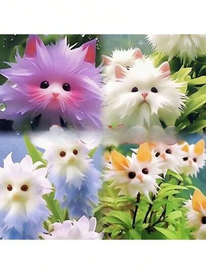 Reyrs Vitality Seeds Rich Fragrance Heat-Resistant Collection Of Flowers, Potted Plants, Green Plants, Cold-Resistant Cats, Color-Absorbing, Flowers, Orchids, Indoor And Outdoor Flowers, Formaldehyde Removal Resistant To Dryness And Able To Survive - 混色[四季花開](建議拍下)20球 - 查看 1