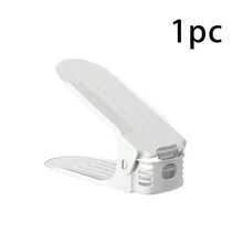 10 件塑料多层鞋架，节省空间双层可调节鞋子收纳架 - 彩色 - 查看 13