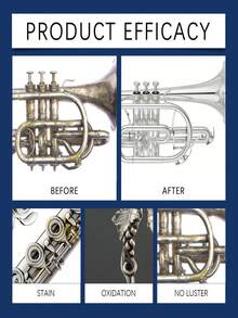 100毫升大容量银饰清洁剂，可去除银器上的黑色污渍、黄色污渍，适用于清洁戒指、银杯、项链等。另有白色和绿色迷你抛光条湿巾，可用于擦洗银器、抛光指甲和珠宝，提亮金属银饰。