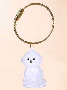 1 pieza Llavero de almacenamiento de pelo de mascota con diseño de raza de mascota, llavero recuerdo de raza de perro, colgante conmemorativo multifuncional de mascota con bolsa de almacenamiento de pelo, almacenamiento y protección de pelo de mascota, opción ideal para recordar a las mascotas queridas, accesorio para mascotas, accesorio para mascotas personalizado único