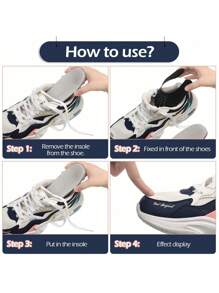 30双防皱鞋套,散装运动鞋保护套,鞋头保护套,运动鞋靴子防皱贴,黑白配色,适合春夏穿着,可作伴娘礼物、房间装饰、卧室装饰、海滩度假、旅行必备,男女皆宜。 - 彩色 - 查看 8