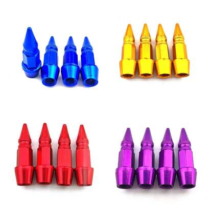 4 יחידות/סט מכסה גלגלים קצרים בגודל 4.5 ס"מ לגלגלים, אביזרים דקורטיביים חיצוניים