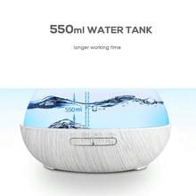 Humidifier - خشب أبيض - مشاهدة 6