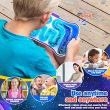 Squishy Sensory Toys For Kids - Fidget Sensory Toys For Autism Special Needs, Squeeze Toys With Filled Goo Glitter For Calming Down Classroom - Prizes For Kids Classroom - 柔軟感官玩具 - 查看 2