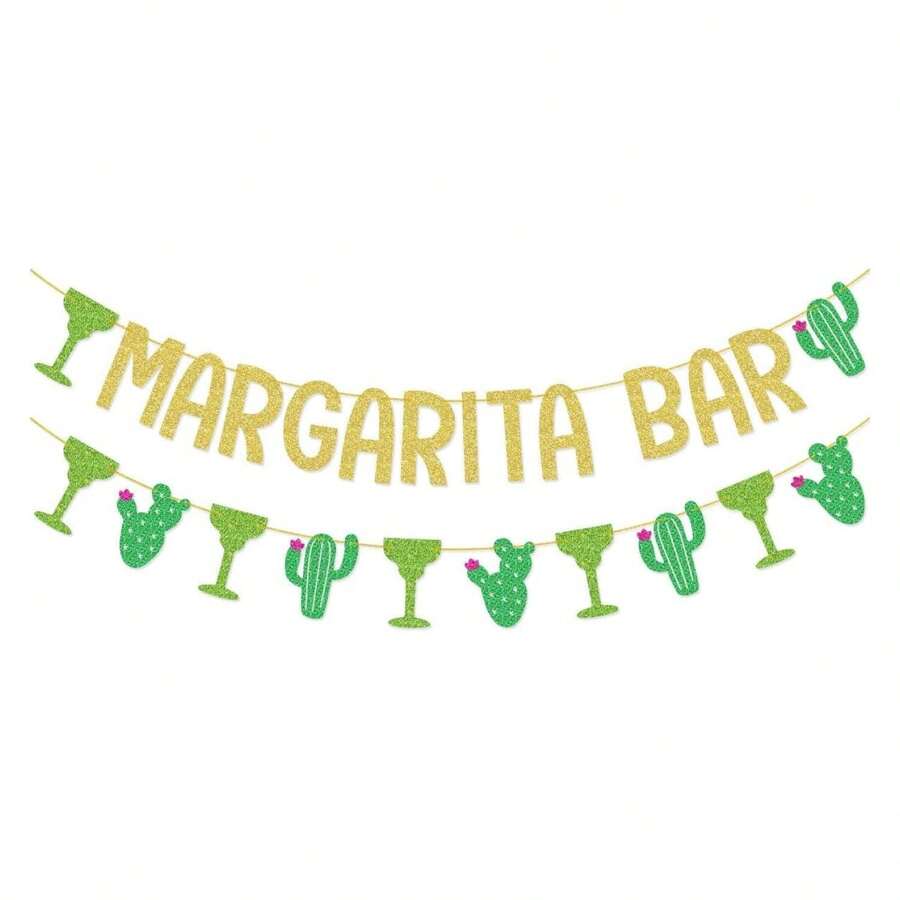 Margarita Bar Banner For Margarita Bachelorette Party Cinco De Mayo ...